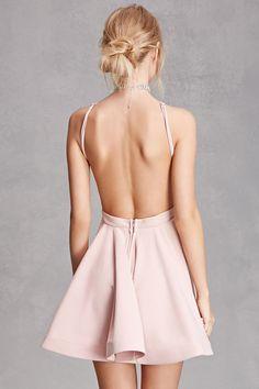 Sexy Backless Pink Cheap 2018 Homecoming Dresses Under 100, BDY0214