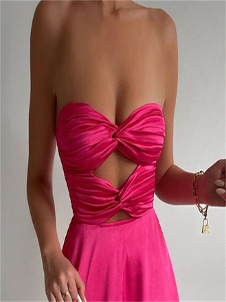 Sexy Pleats A-line Sweetheart Bowknot Short Homecoming Dresses, HDS0074