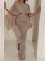 Elegant Off shoulder Mermaid Prom Dresses,PDS0711