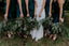 Simple Spaghetti Strap Dark Green Long Cheap Bridesmaid Dresses, BDS0099