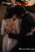 Romantic V-neck Long Sleeve Lace A-line Long Cheap Wedding Dresses, WDS0038