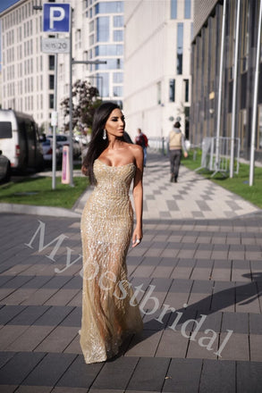 Sexy Sweetheart Sleeveless Mermaid Long Prom Dress,PDS1048