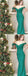 Elegant Green Off-The-Shoulder Spahgetti Straps Prom Dress , Cheap Prom Dresses. PDY0193