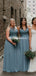Mismatched Avocado Green Mermaid Long Cheap Bridesmaid Dresses, BDS0109