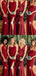 Mismatched Bridesmaid Dresses, Red Bridesmaid Dresses, Cheap Bridesmaid Dresses, BG0438
