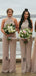 Sleeveless Halter Long Chiffon Bridesmaid Jumpsuit,Cheap Bridesmaid Dresses,WGY0348