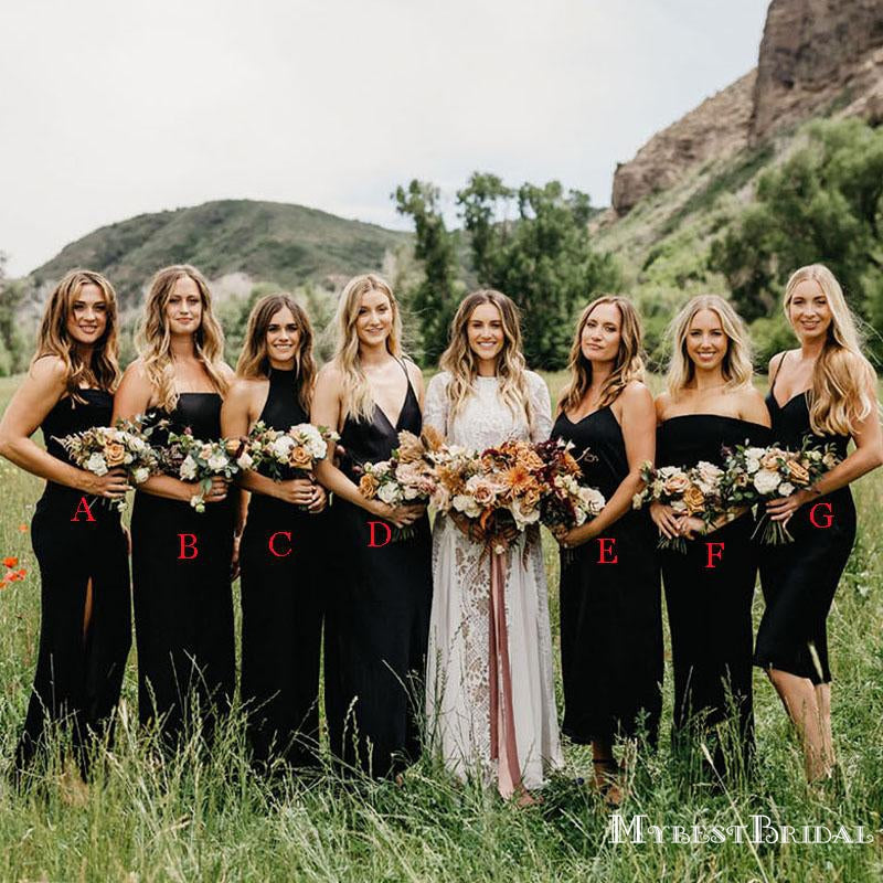 Crepe Bridesmaids Dresses | Vow'd Weddings