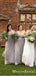 Charming New Arrival Sexy Spaghetti Strap Sleeveless Chiffon A-line Long Cheap Bridesmaid Dresses, BDS0008