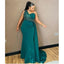 Emerald Green Mermaid One Shoulder Cheap Long Bridesmaid Dresses,BDS0183