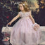 Cheap Pink Tulle Lace Applique Ball Gown Little Girl Dresses, Flower Girl Dresses ,FGY0177