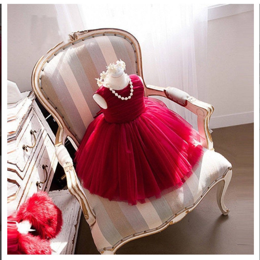 Super Cute Fuchsia  Tulle Flower Girl Dress For Toddler Girls Weddings,Litter Girl Dresses FGY0150