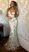 Sequin Silver Sparkly Mermaid Popular Newest Prom Dresses, Fashion Gown, Evening Dresses, PDY0102