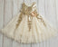Ivory Tulle & Gold Sequin Flower Girl Dresses,Cheap Flower Girl Dresses ,FGY0164