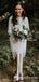 Elegant Mismatched Off-White Lace Long Cheap Bridesmaid Dresses, BDS0029