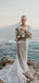 Short Sleeve V-neck Lace Mermaid Long Cheap Wedding Dresses, WDS0054