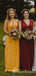 Charming Mismatched Colourful A-line Long Cheap Bridesmaid Dresses, BDS0021