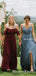 Mismatched Charming Chiffon A-line Long Cheap Bridesmaid Dresses, BDS0064