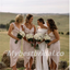 V-neck A-line Ruffle side silt  Elegant Simple Pretty Long Bridesmaid Dresses,BDS0213
