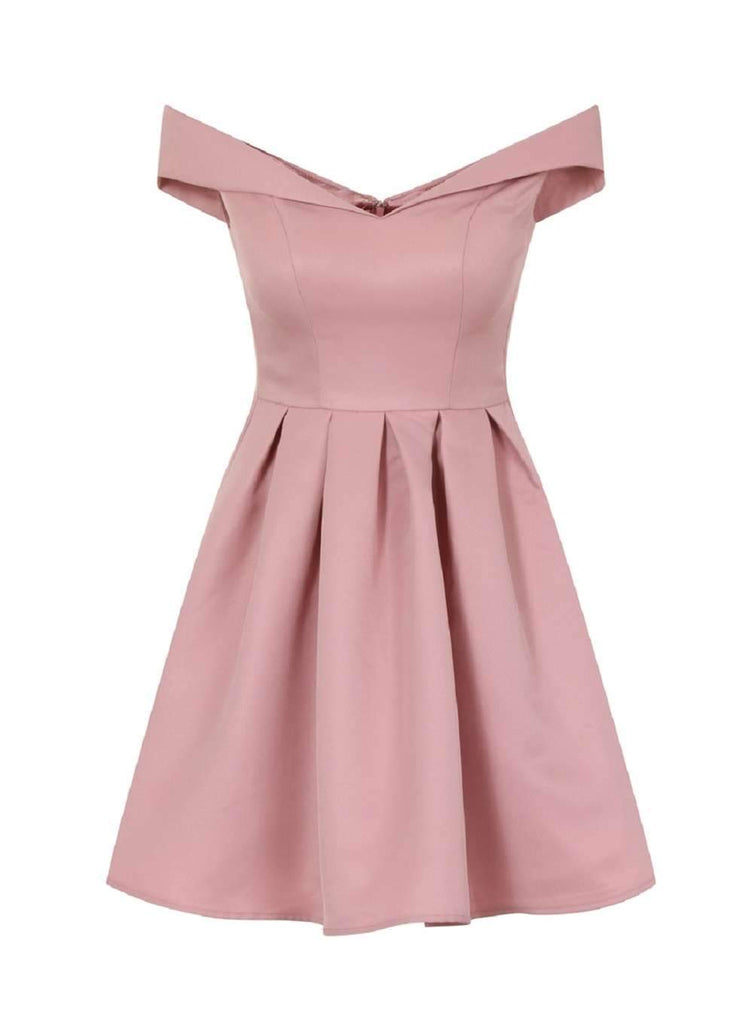 Off Shoulder Pink Cheap 2018 Homecoming Dresses Under 100, BDY0215