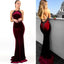 Sexy Mermaid Lace Up Floor-length Velvet  Prom Dress,Evening Party  Dress.PDY0235