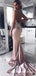 Mermaid Spaghetti Straps Backless Prom Dress,Cheap Prom Dresses,PDY0547
