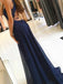 Cheap Scoop Sleeveless Side Slit Cutout Back Maxi Dress Formal Dress Evening Dress,Prom Dresses,PDY0200