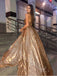 Elegant Sleeveless StraplessA-line Prom Dresses,PDS1010