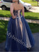 Elegant Sweetheart Sleeveless A-line Prom Dresses,PDS0939