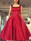 Sexy Backless Red Short Cheap Homecoming Dresses Online, BDY0353