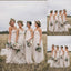 Sweetheart Long Chiffon  Sleeveless White Elegant Country Bridesmaid Dresses,Bridesmaid Gown,WGY0165