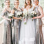 Mismatched Silver Sequin Mermaid Long Bridesmaid Dresses Online, WGY0336