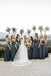 New Arrival Blue Chiffon A-line Long Cheap Bridesmaid Dresses, BDS0027