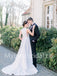 Elegant Sleeveless A-line Wedding Dresses, WDY0273