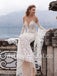 Sexy Sweetheart Long sleeves Mermaid Lace applique Wedding Dresses, WDY0277