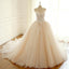 Cap Sleeve Lace Long Custom Cheap Custom Wedding Dresses, WDY0176