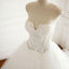 See Through V Neck A-line Lace Long Custom Cheap Wedding Bridal Dresses, WDY0169